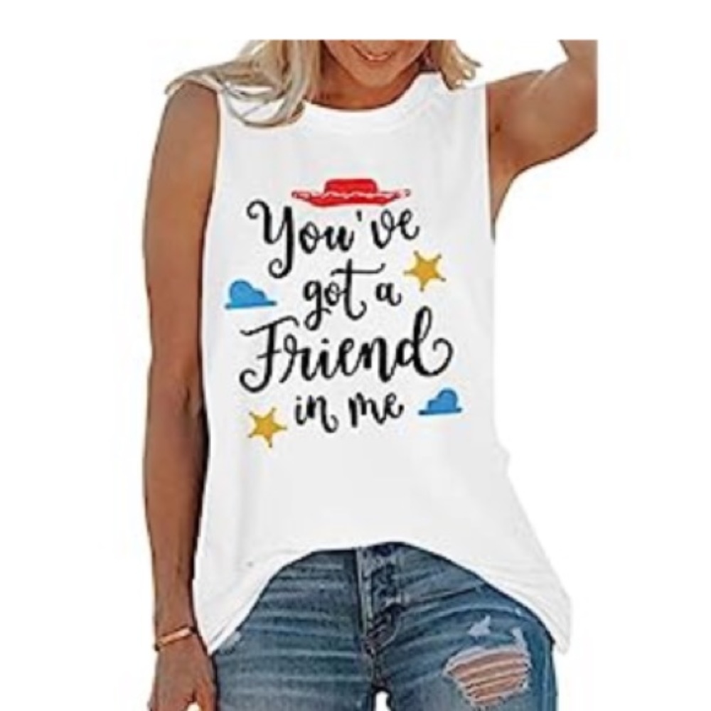 You’ve got a friend in me tank top - Medium